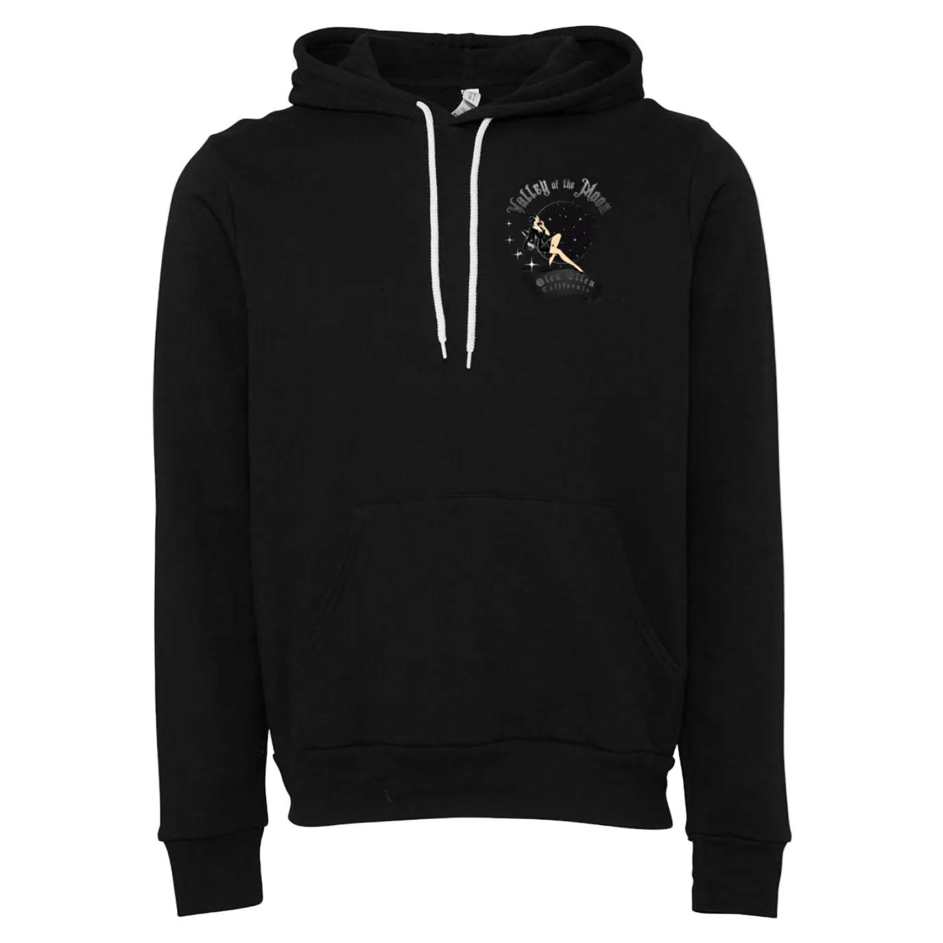 VALLEY OF THE MOON "VAMP" MEN'S LONG SLEEVE HOODIE T-SHIRT