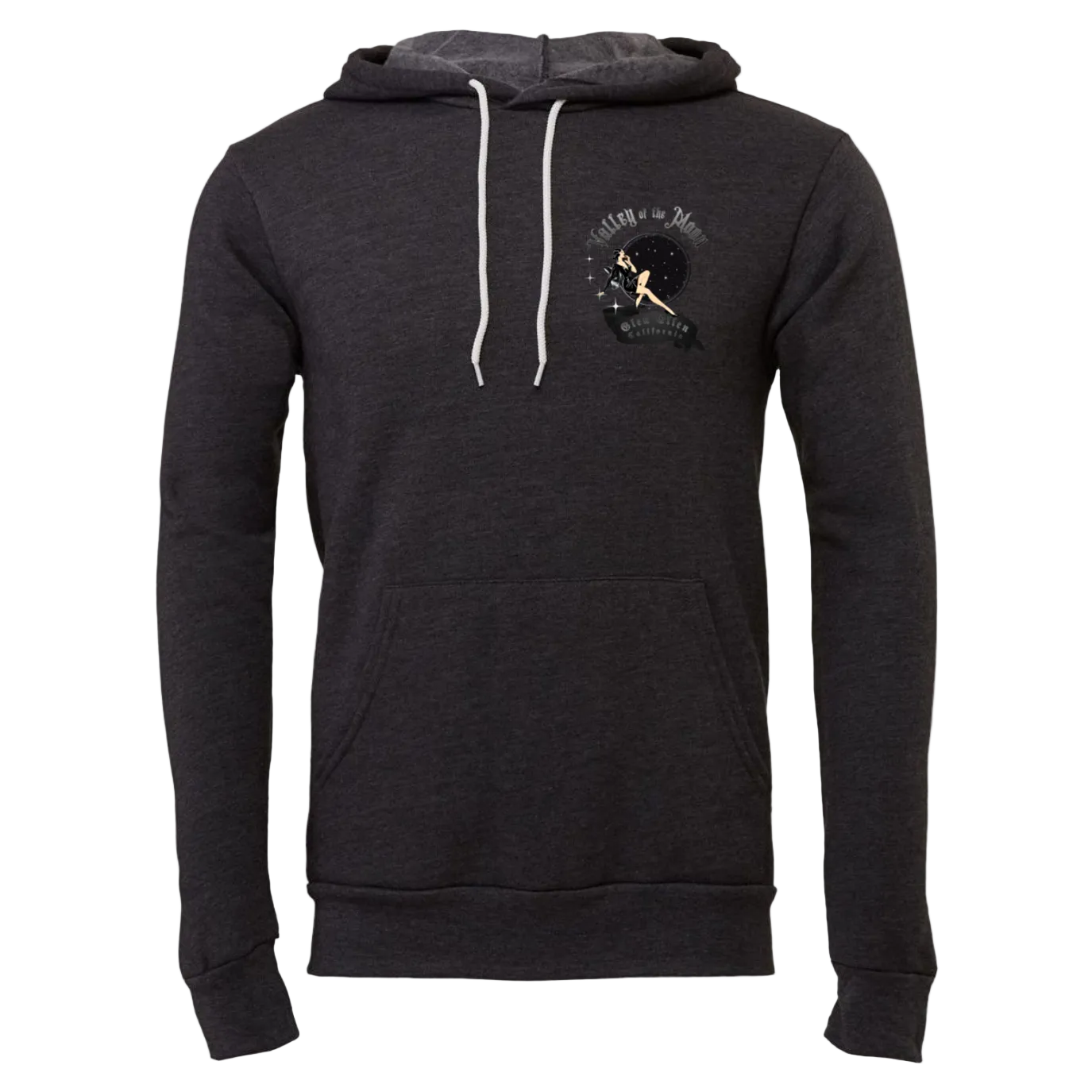 VALLEY OF THE MOON "VAMP" MEN'S LONG SLEEVE HOODIE T-SHIRT