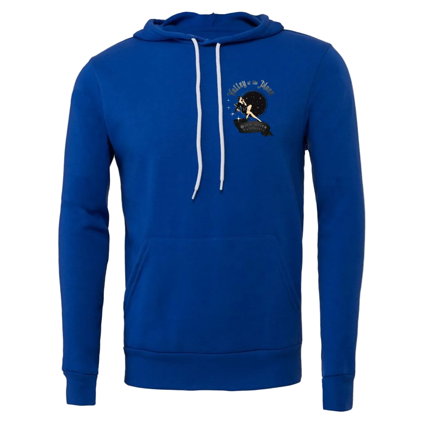 VALLEY OF THE MOON "VAMP" MEN'S LONG SLEEVE HOODIE T-SHIRT