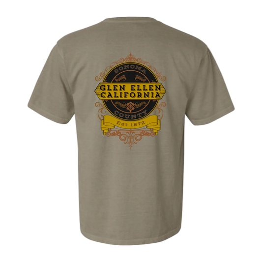 GLEN ELLEN VINTAGE EMBLEM-GOLD Men's T-Shirt