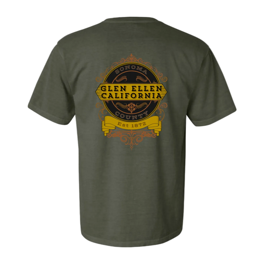 GLEN ELLEN VINTAGE EMBLEM-GOLD Men's T-Shirt