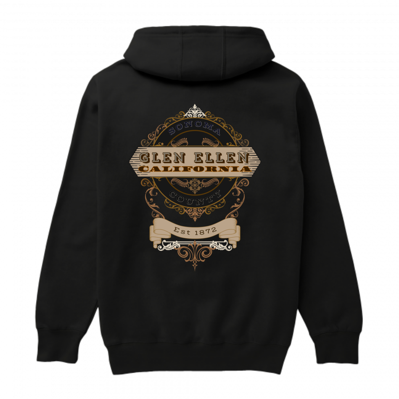 GLEN ELLEN VINTAGE EMBLEM Hoodie - Hoodies from USPF