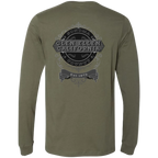 GLEN ELLEN VINTAGE EMBLEM-GRAY LONG SLEEVE MEN'S T-SHIRT - T-Shirts from USPF