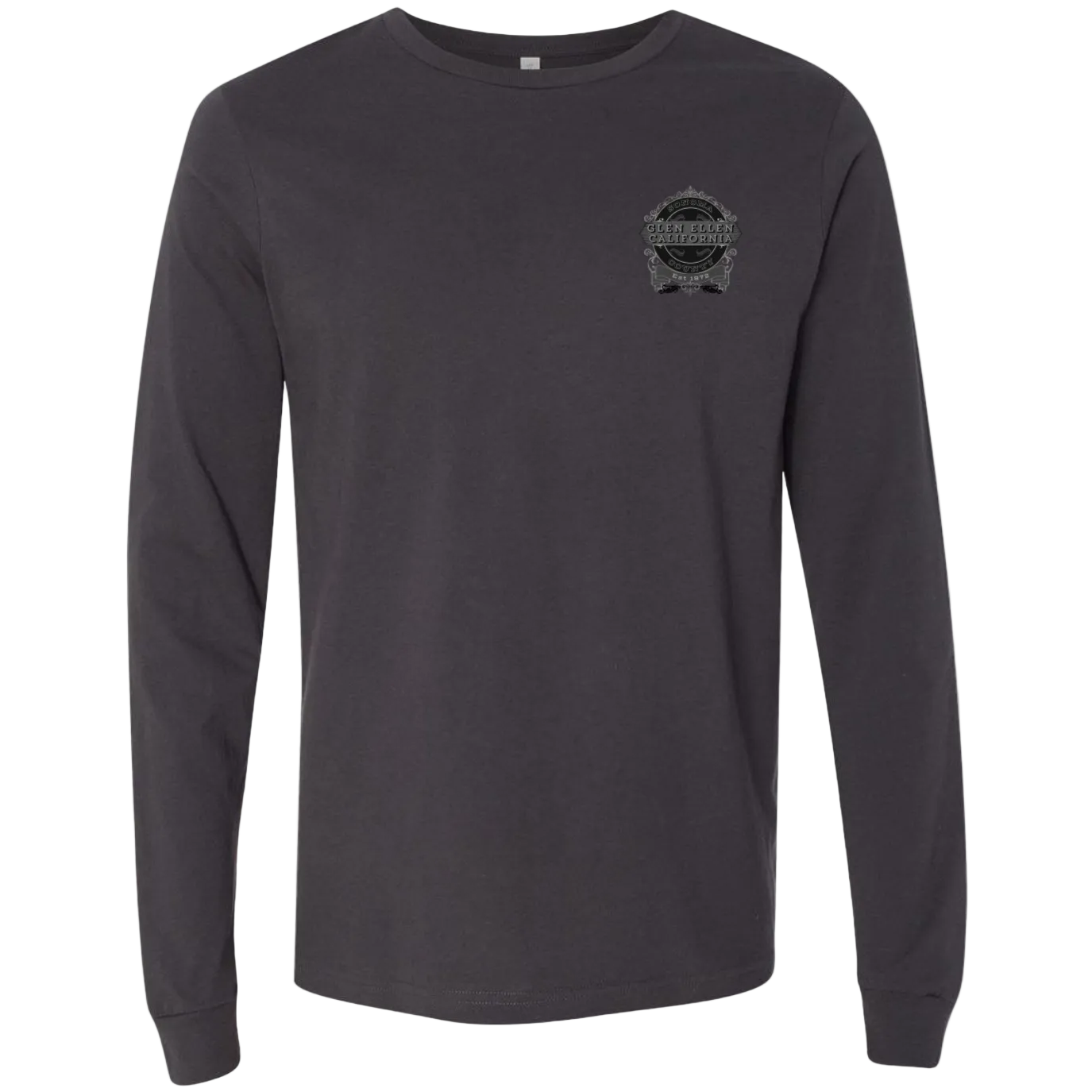 GLEN ELLEN VINTAGE EMBLEM-GRAY LONG SLEEVE MEN'S T-SHIRT - T-Shirts from USPF