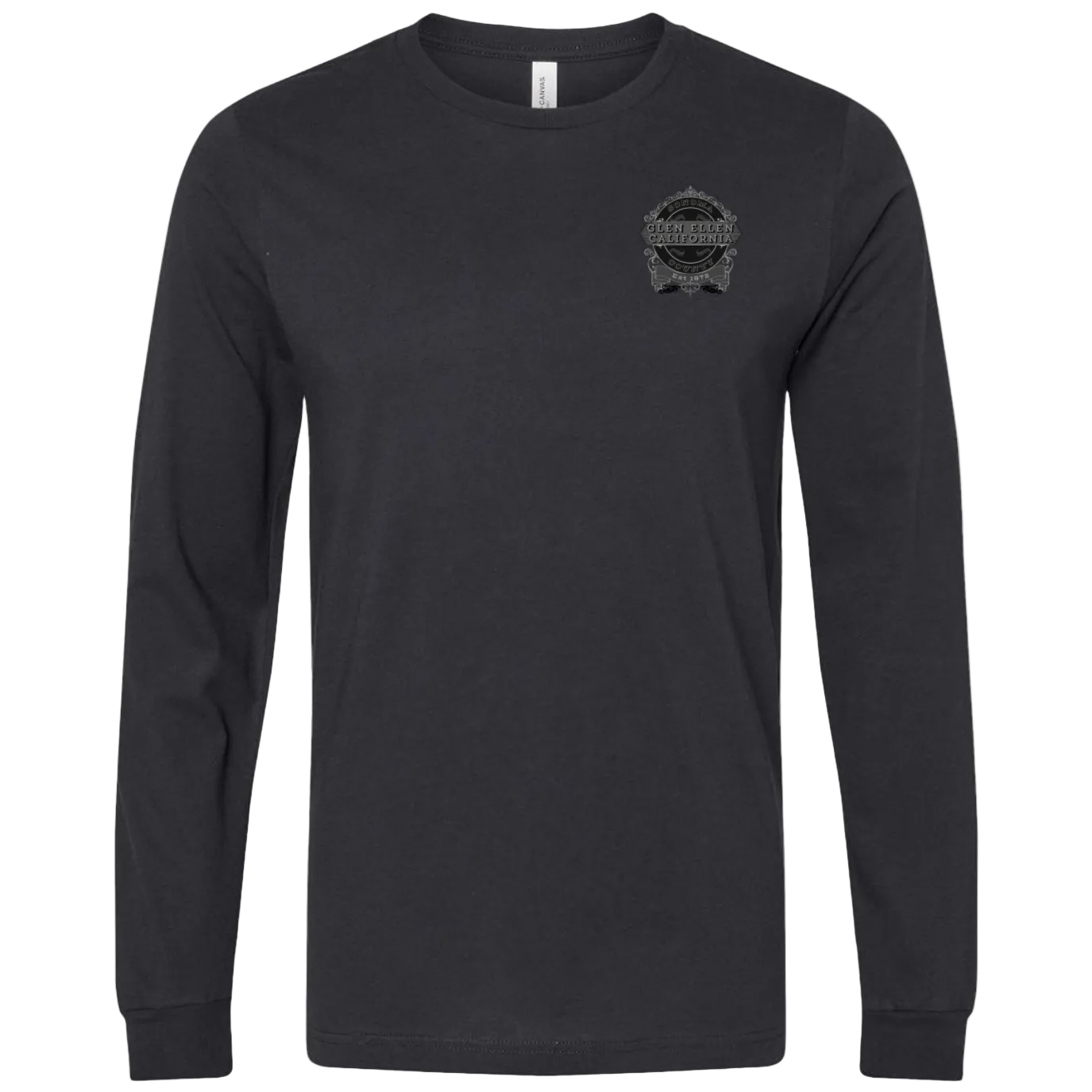 GLEN ELLEN VINTAGE EMBLEM-GRAY LONG SLEEVE MEN'S T-SHIRT - T-Shirts from USPF