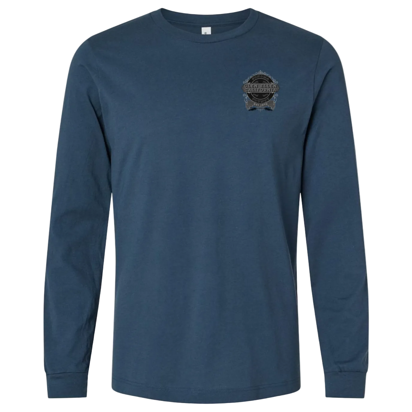 GLEN ELLEN VINTAGE EMBLEM-GRAY LONG SLEEVE MEN'S T-SHIRT - T-Shirts from USPF