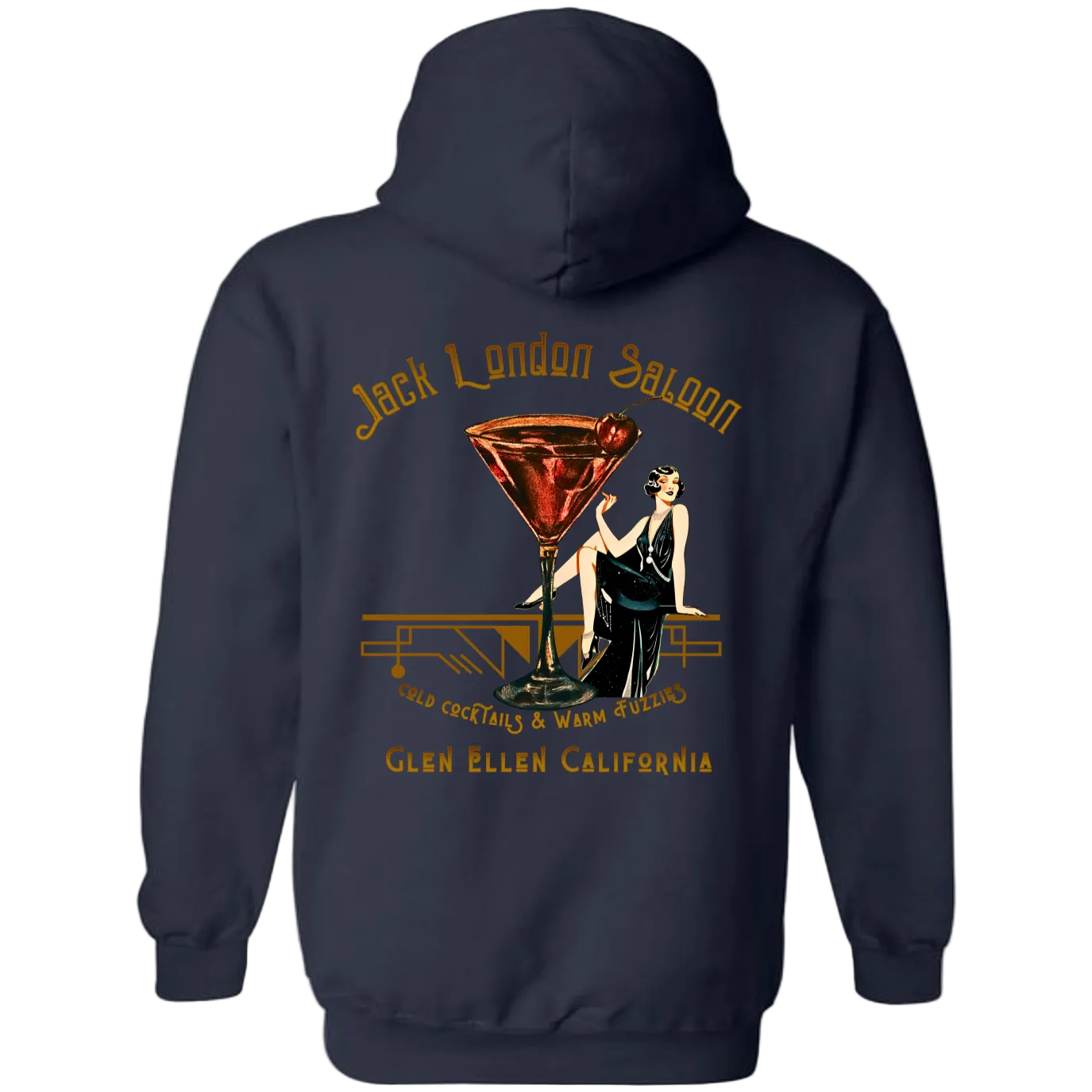JACK LONDON SALOON "COLD COCKTAILS" CLASSIC HOODIE