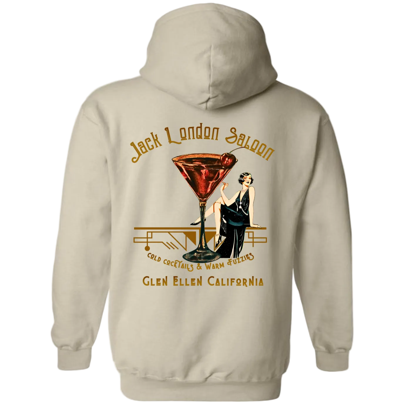 JACK LONDON SALOON "COLD COCKTAILS" CLASSIC HOODIE - Hoodies from USPF Main image