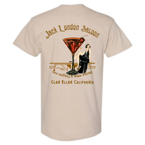 JACK LONDON SALOON "COLD COCKTAILS" MEN'S T-SHIRT - T-Shirts from USPF