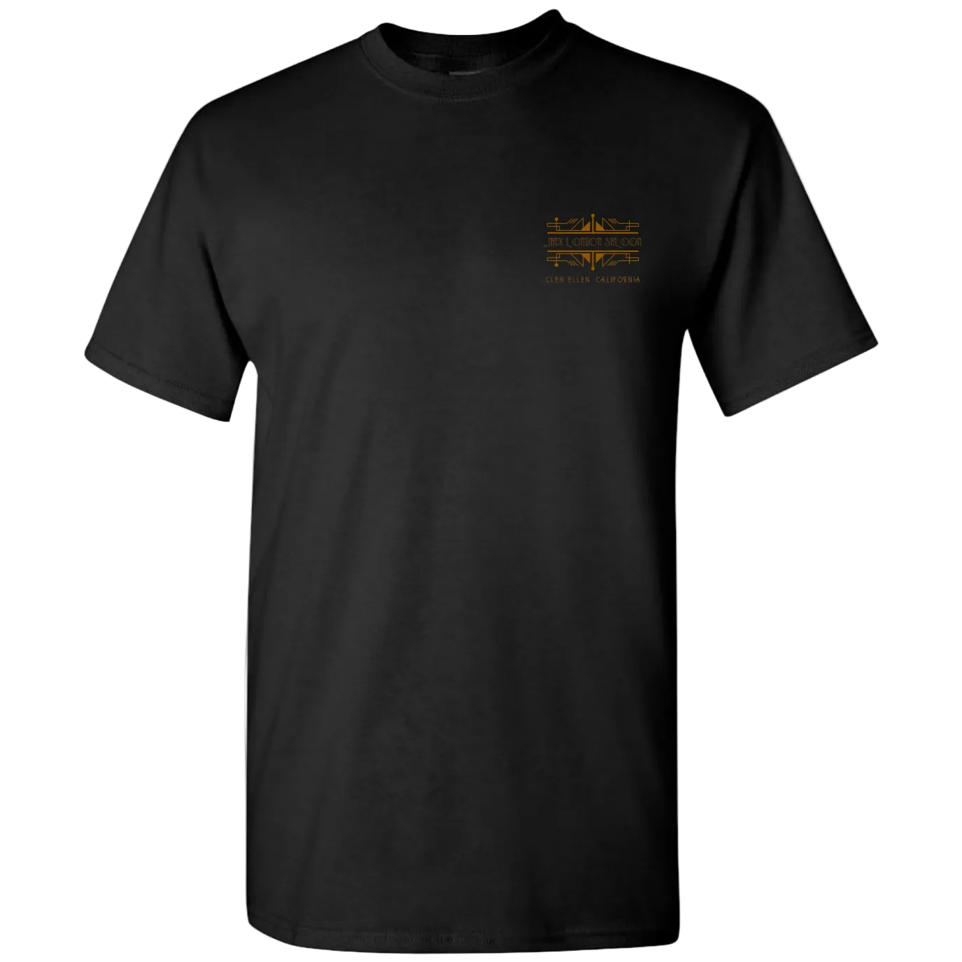 JACK LONDON SALOON "COLD COCKTAILS" MEN'S T-SHIRT