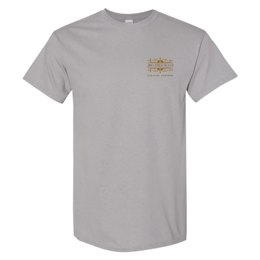 JACK LONDON SALOON "COLD COCKTAILS" MEN'S T-SHIRT