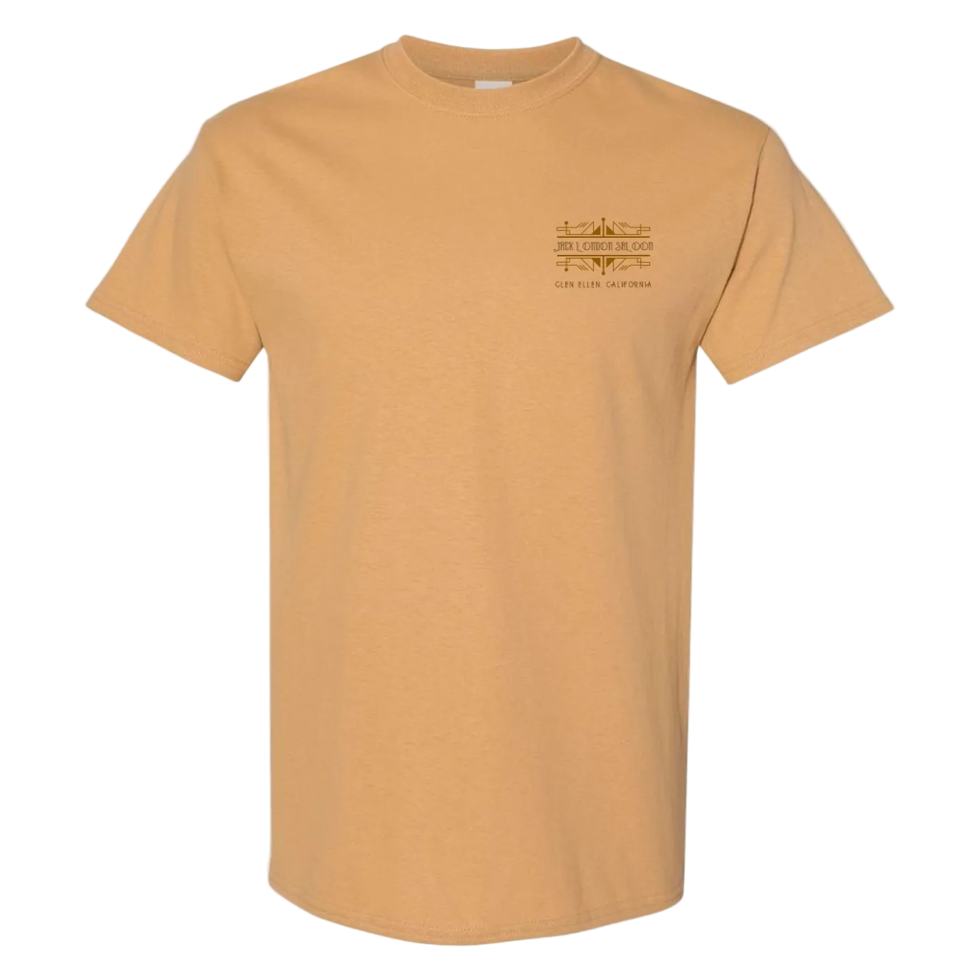JACK LONDON SALOON "COLD COCKTAILS" MEN'S T-SHIRT