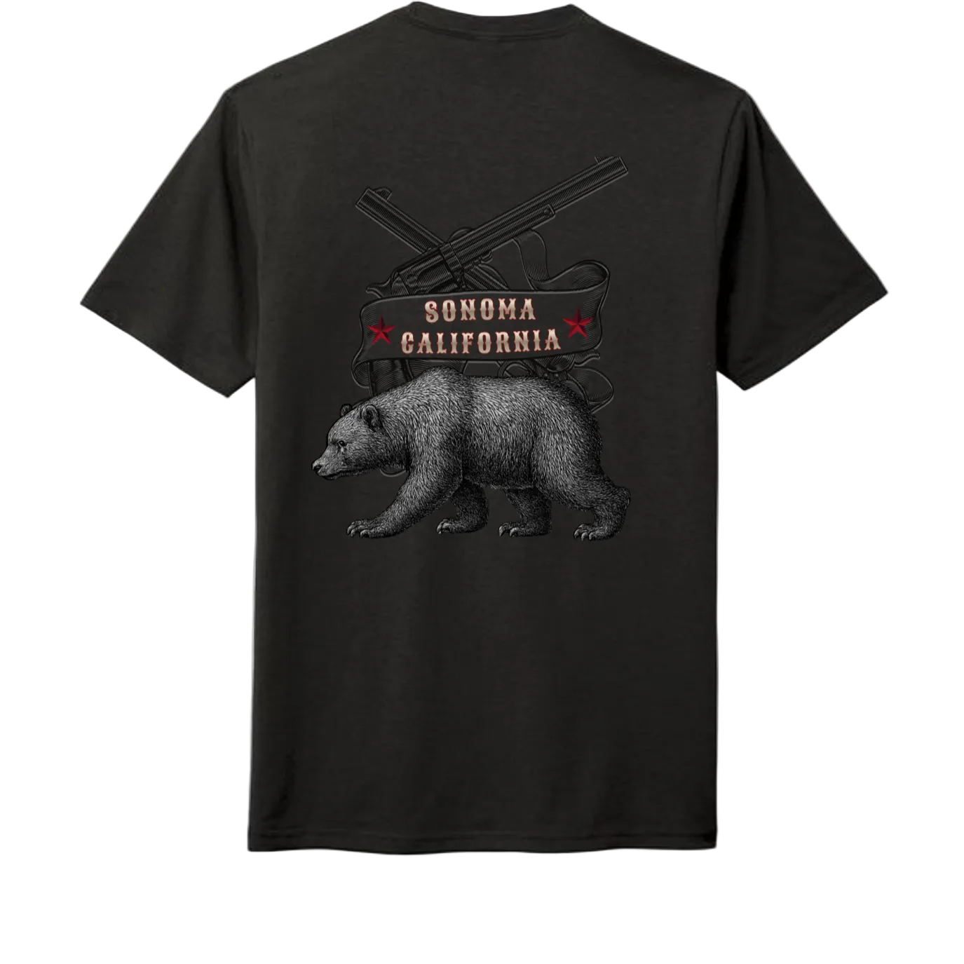 Sonoma Bear Revolt Men's T-Shirt - T-Shirts from USPF
