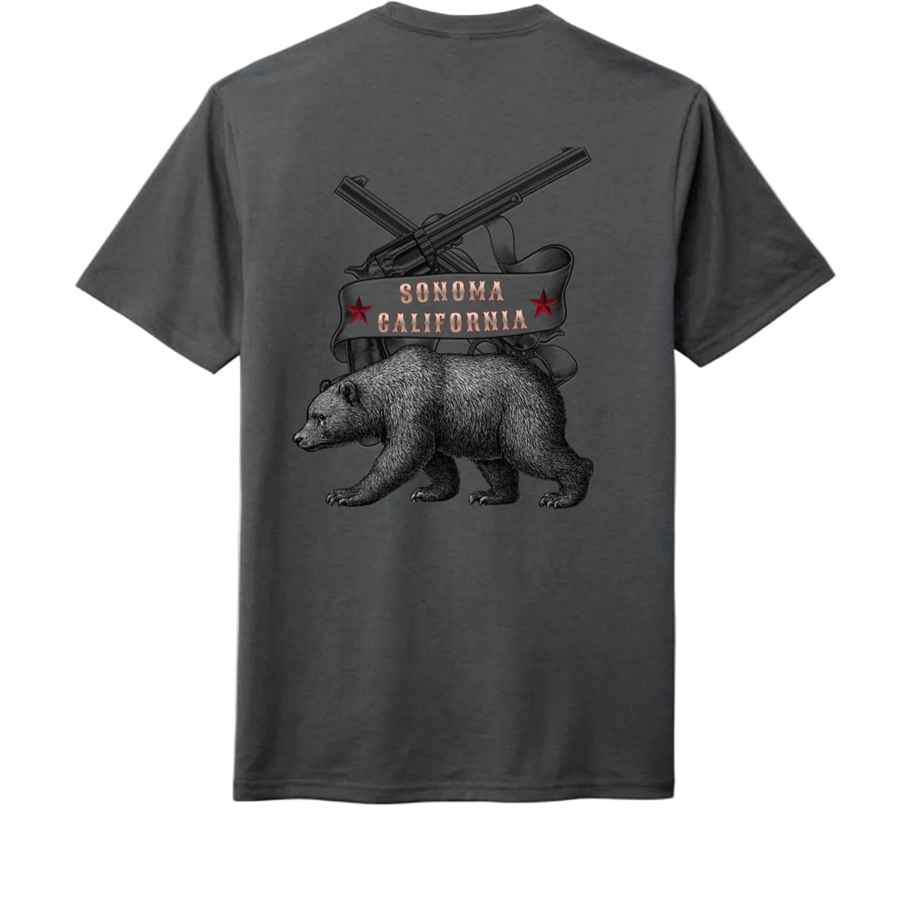 Sonoma Bear Revolt Men's T-Shirt - T-Shirts from USPF