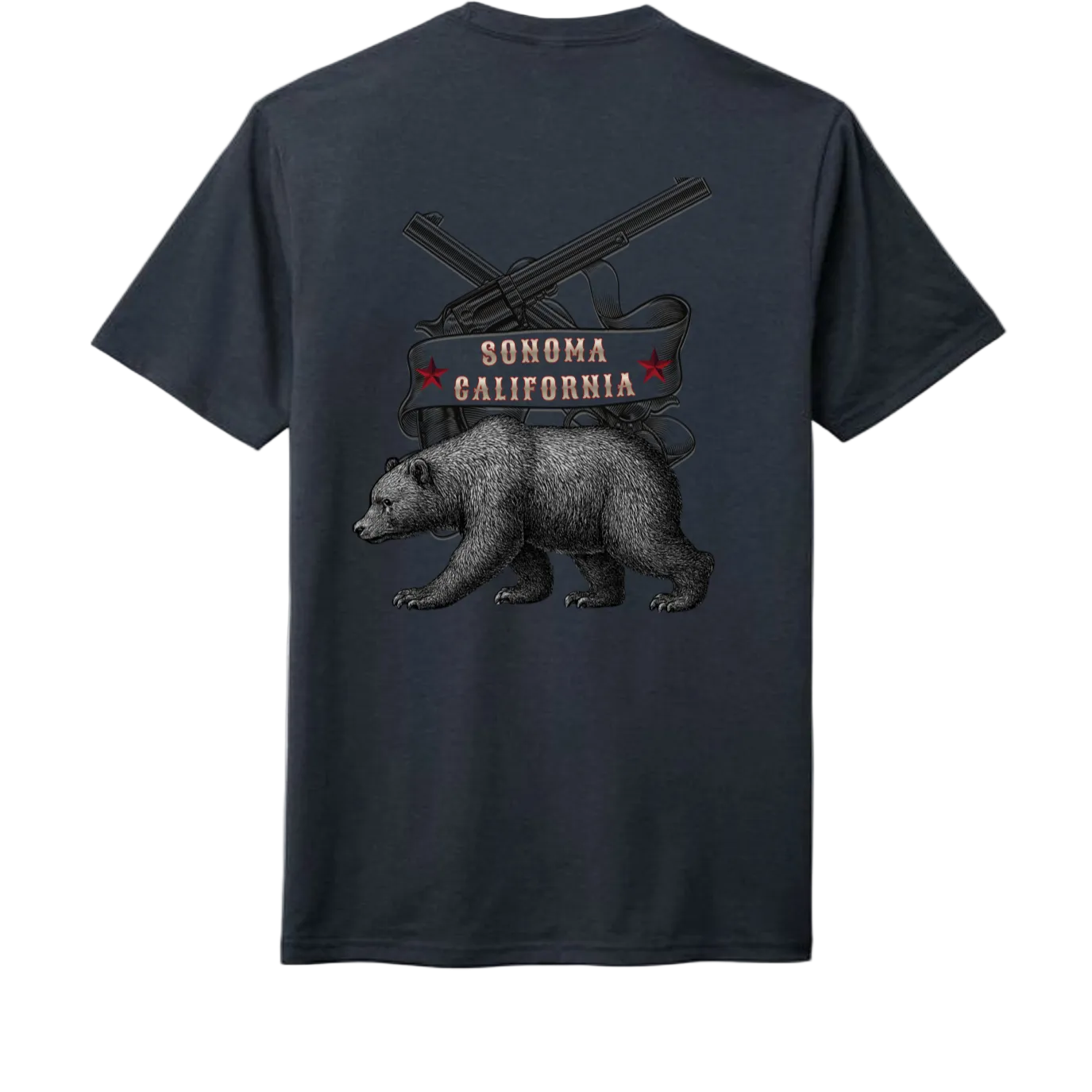 Sonoma Bear Revolt Men's T-Shirt - T-Shirts from USPF