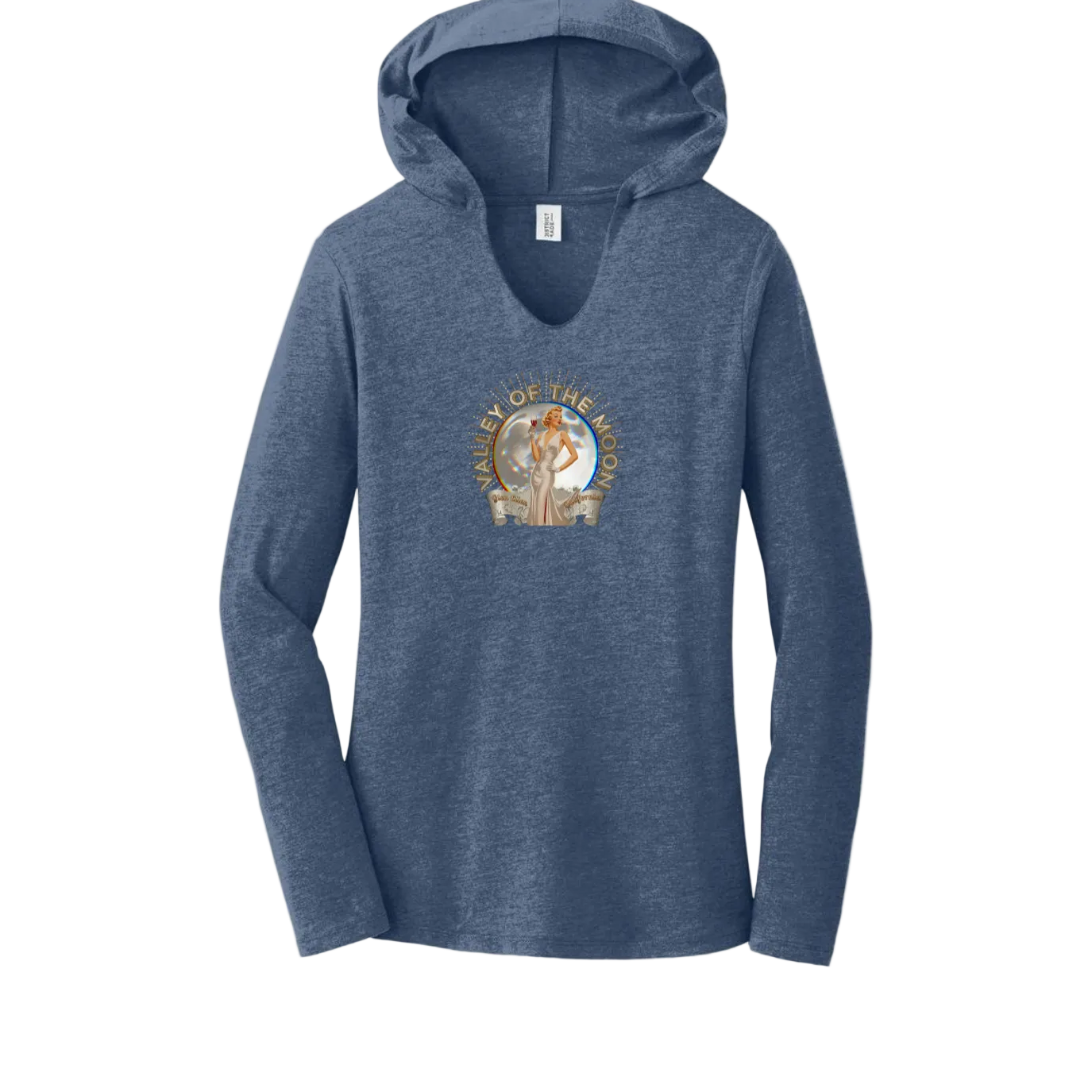 VALLEY OF THEMOON "GLAM" Women's Hoodie T-Shirt - Hoodies from USPF