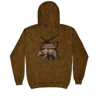 Sonoma Bear Revolt Mineral Wash Men's Hoodie - Hoodies from USPF