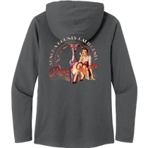 Sonoma Pinot Pinup Women's Hoodie Sweatshirt - Hoodies from USPF