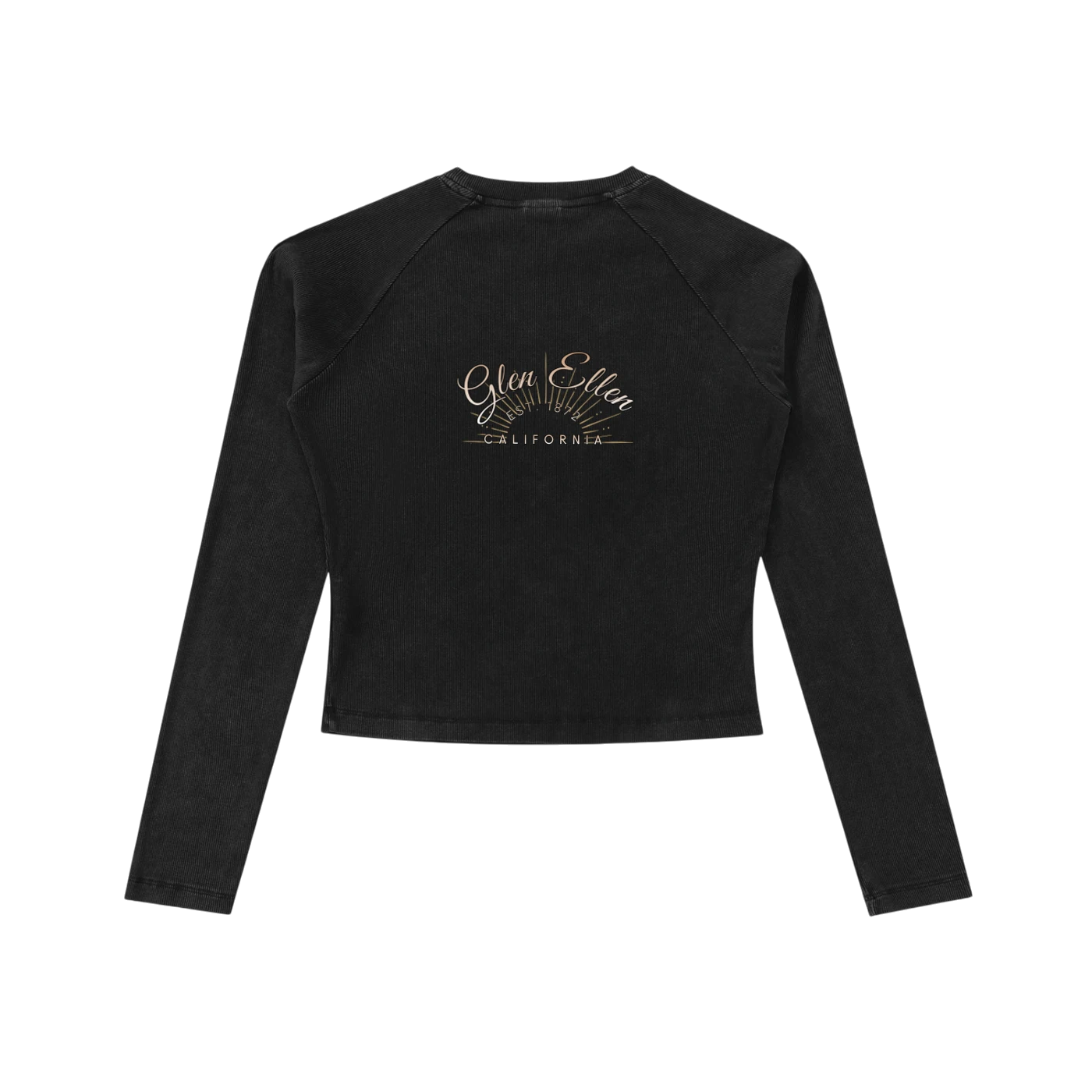 Valley of the Moon Glam Dyed Washed  Long Sleeve T-Shirt