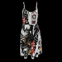 Spaghetti Western Strap Dress