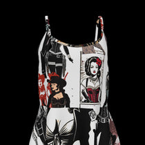 Spaghetti Western Strap Dress
