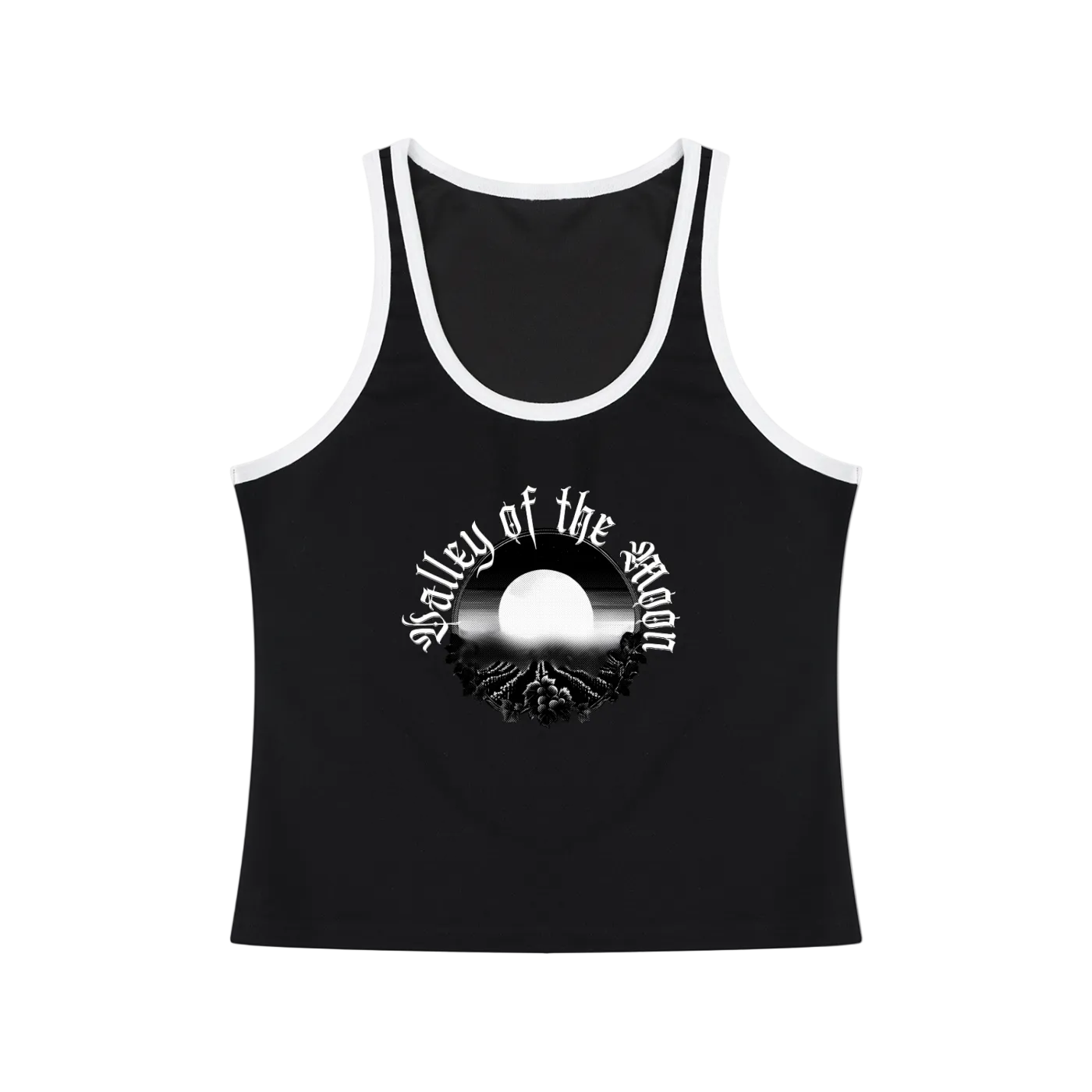 Valley of the Moon Women's Color Block Cropped Tank Top