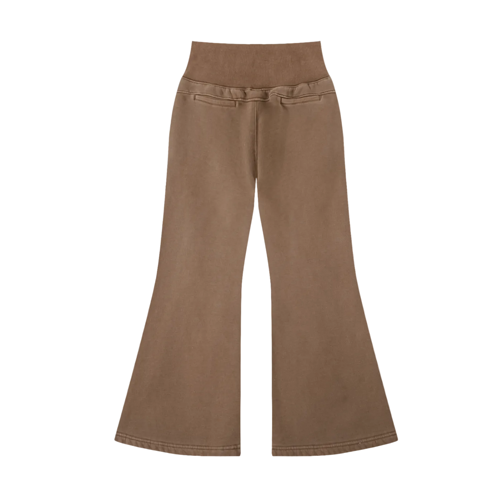California O.G.Vintage Wash Flared Drawstring Sweat Pants