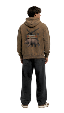 Sonoma Bear Revolt Mineral Wash Men's Hoodie