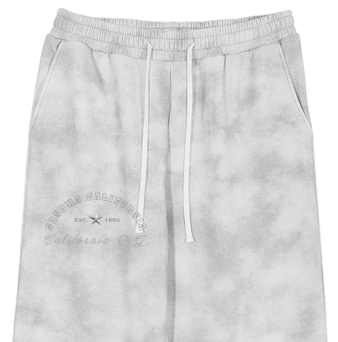 California O.G. Collegiate Dirty Washed Fleece Sweatpants