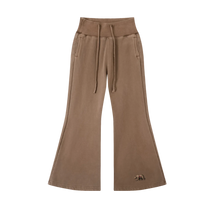 California Bear Vintage Washed Flared Fleece Pants