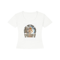 Valley of the Moon Glam Pinup Women's Slim Fit T-Shirt
