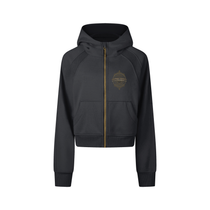Sonoma County Wine Country Original Cropped Zip-Through Hoodie