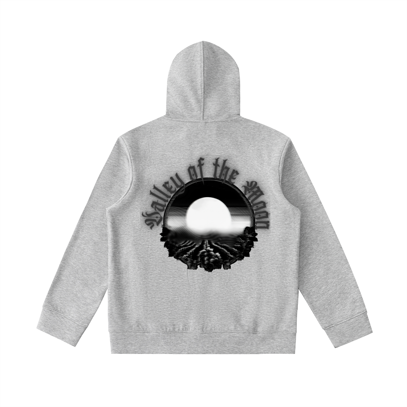 Essential Heavyweight High Neck  Zip-Up Hoodie