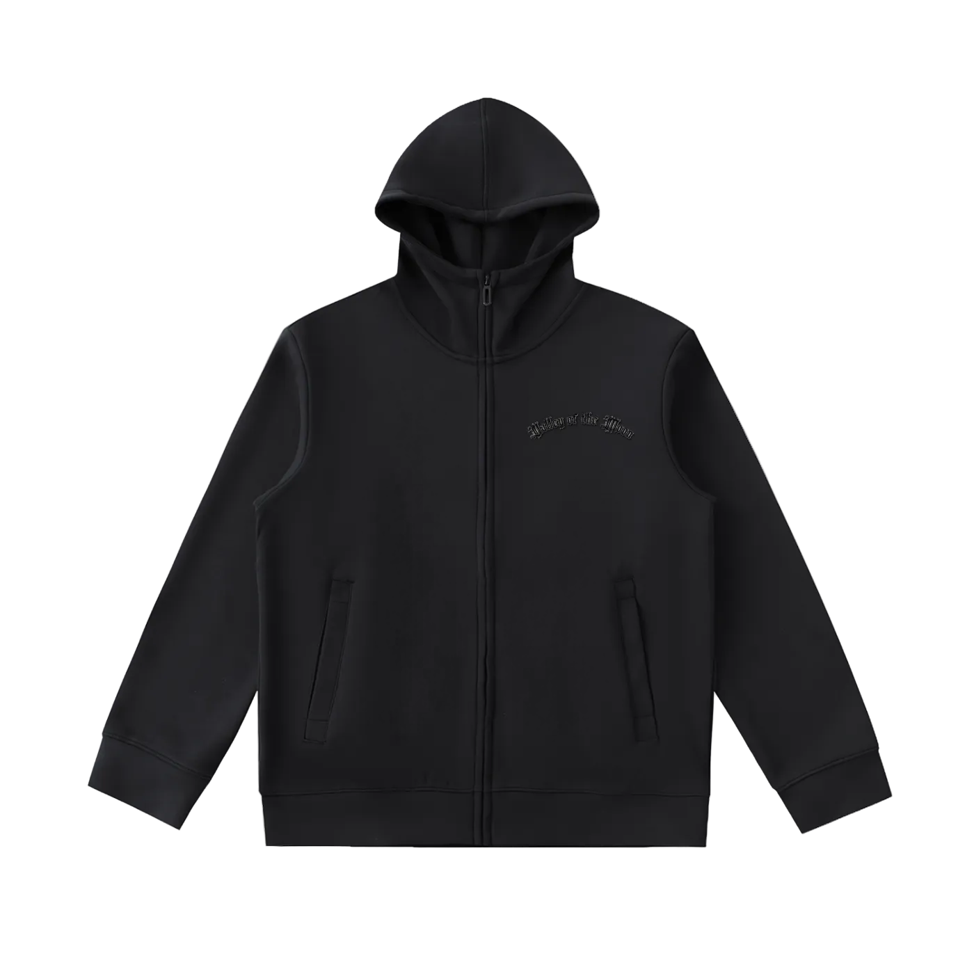 Essential Heavyweight High Neck  Zip-Up Hoodie Main image