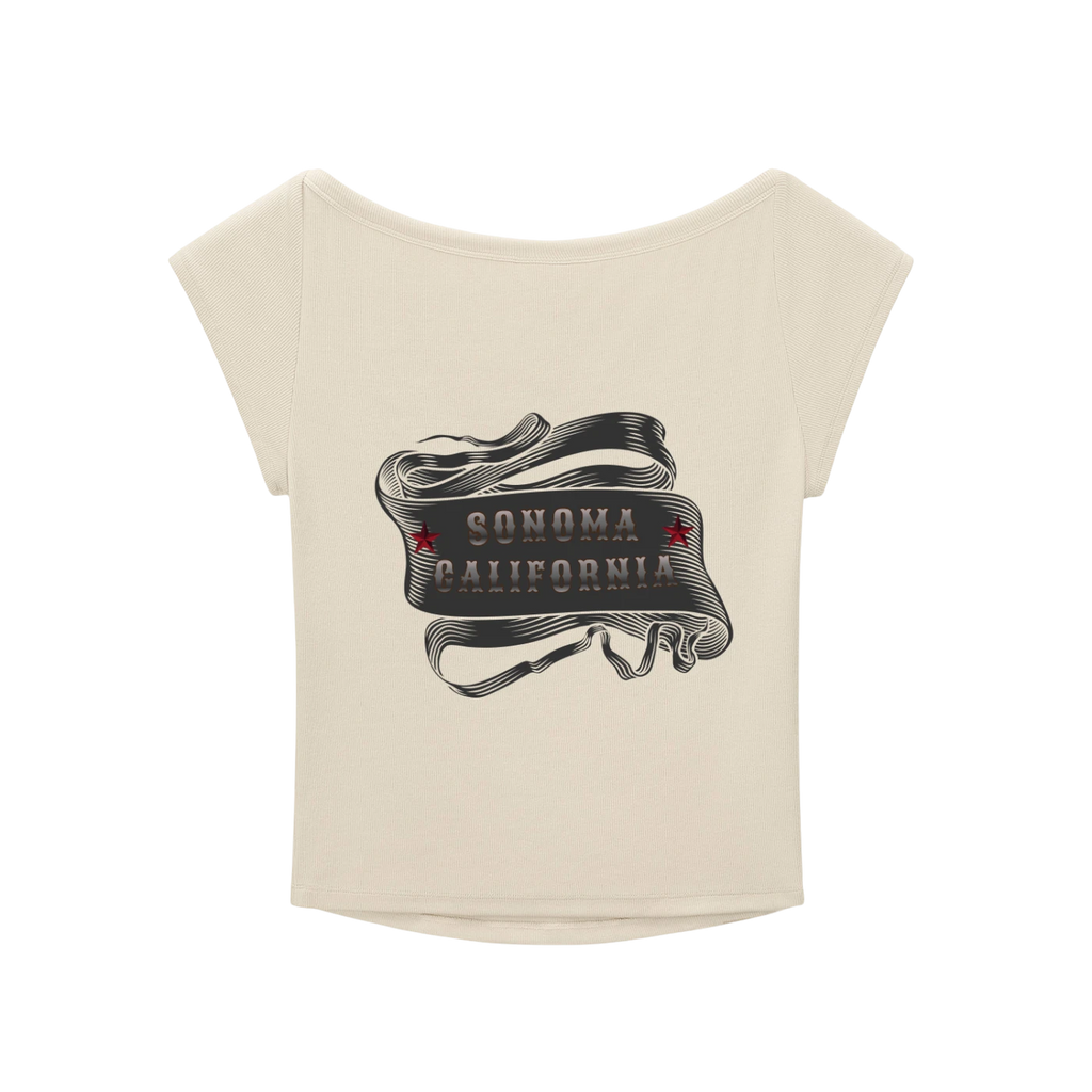 Sonoma Bear Boat Neck T-shirt