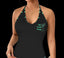 Big Cocktail Energy Women's V-Neck Halter Top