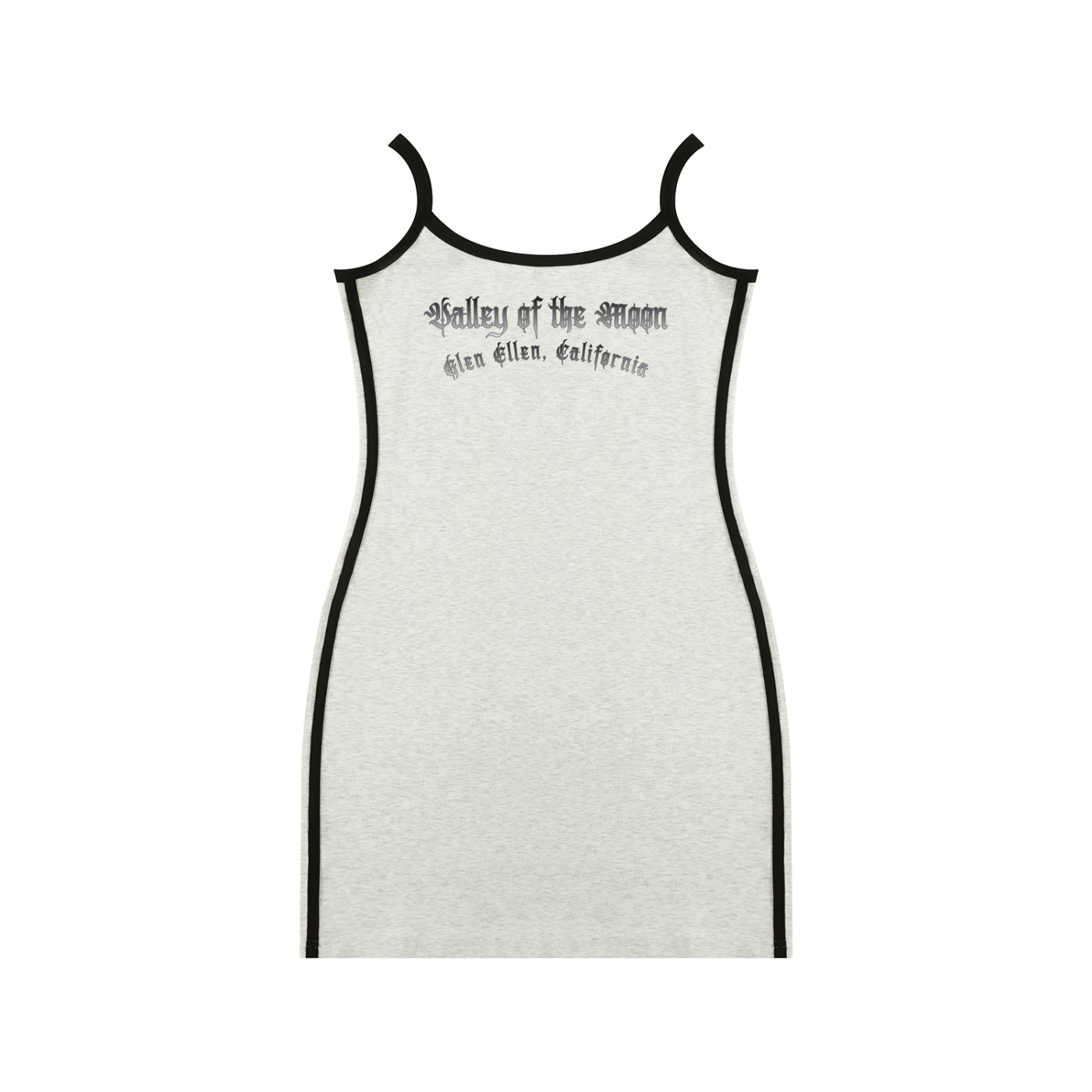 Valley of the Moon White Striped Mini Dress