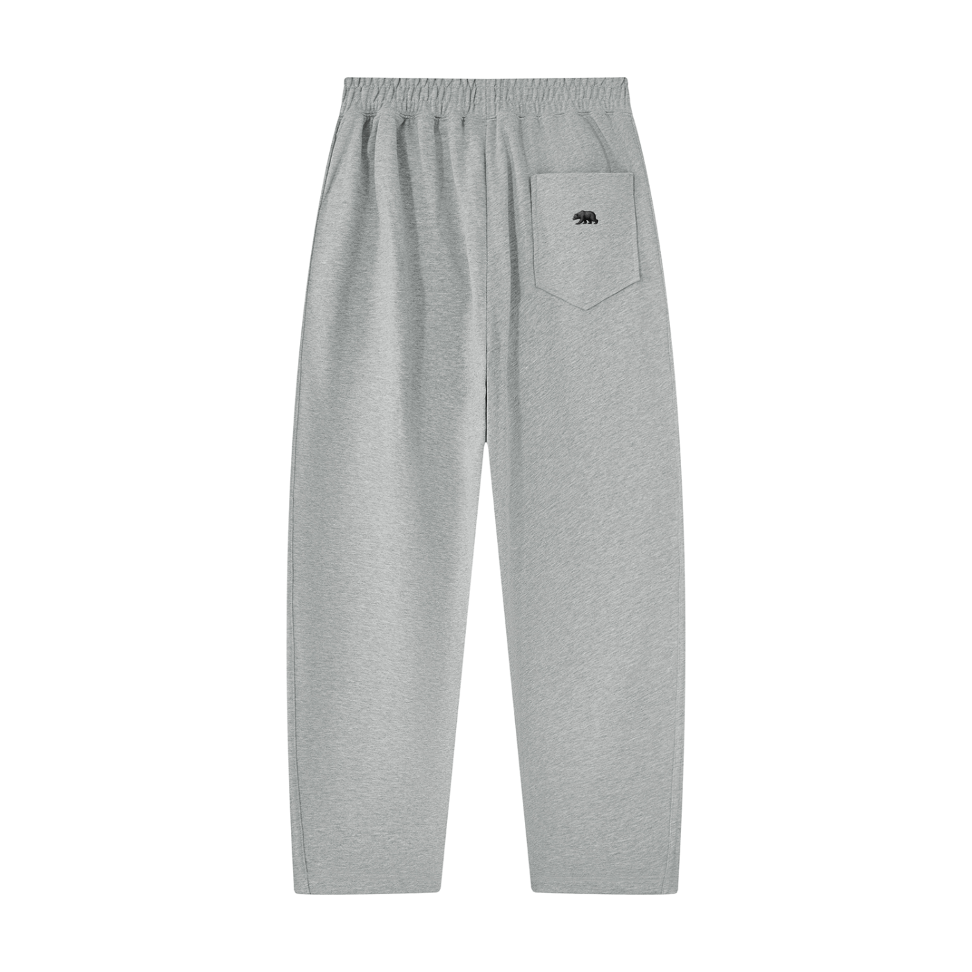 Unisex Tapered Straight Hem Sweatpants