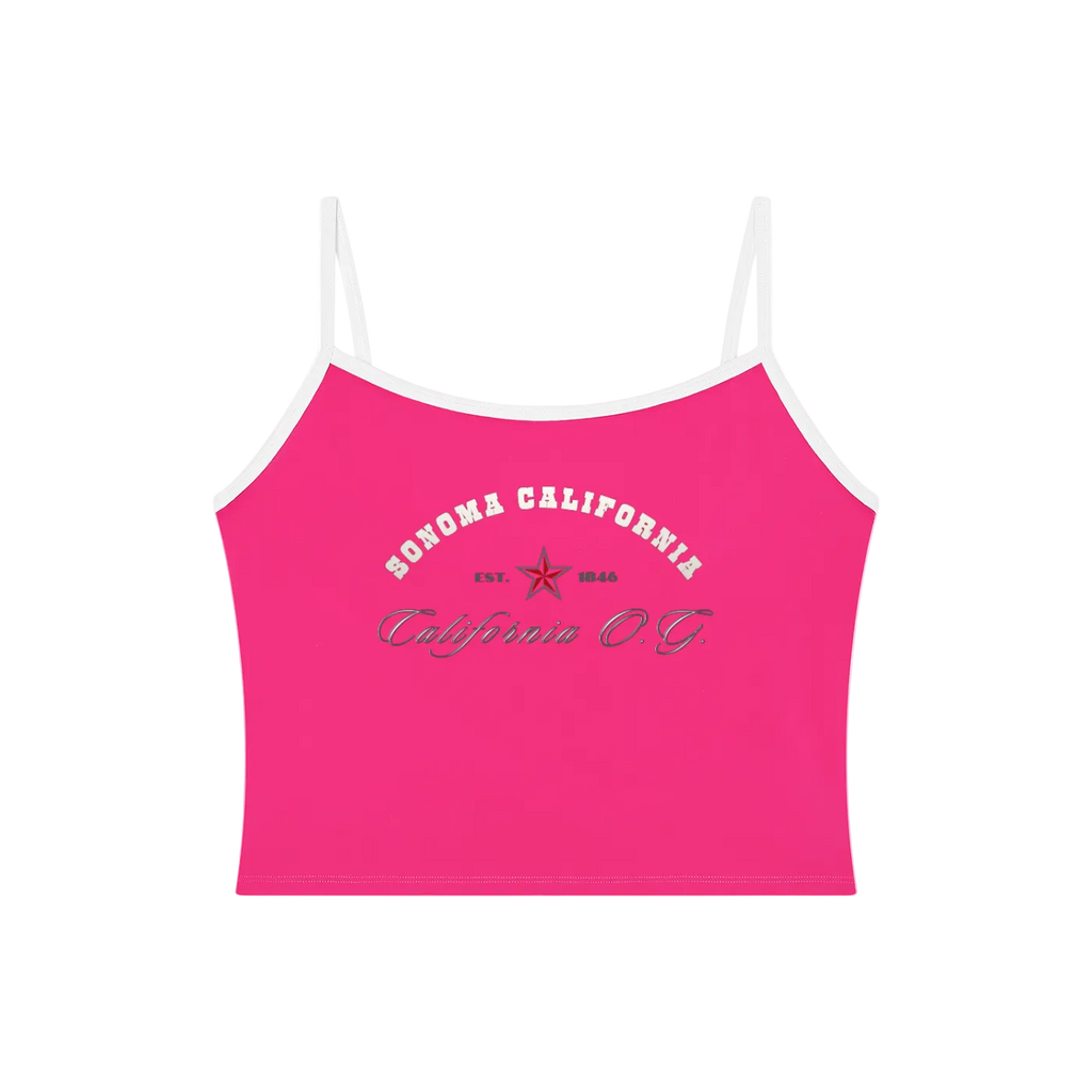 California O.G. Color Block Yoga Tank Top