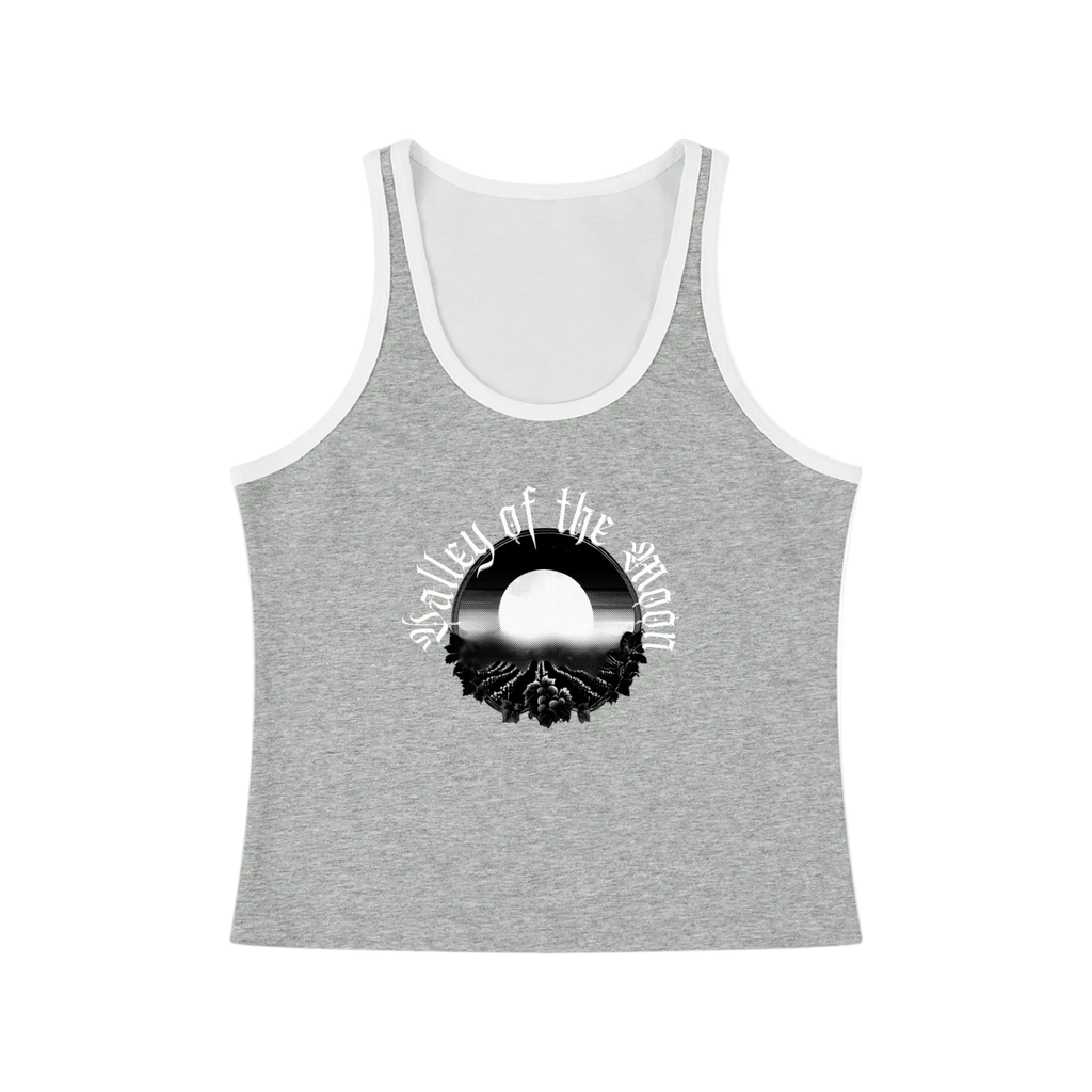 Valley of the Moon Women's Color Block Cropped Tank Top