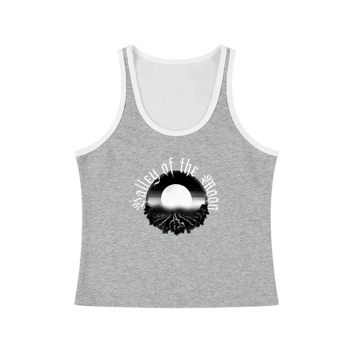 Valley of the Moon Women's Color Block Cropped Tank Top