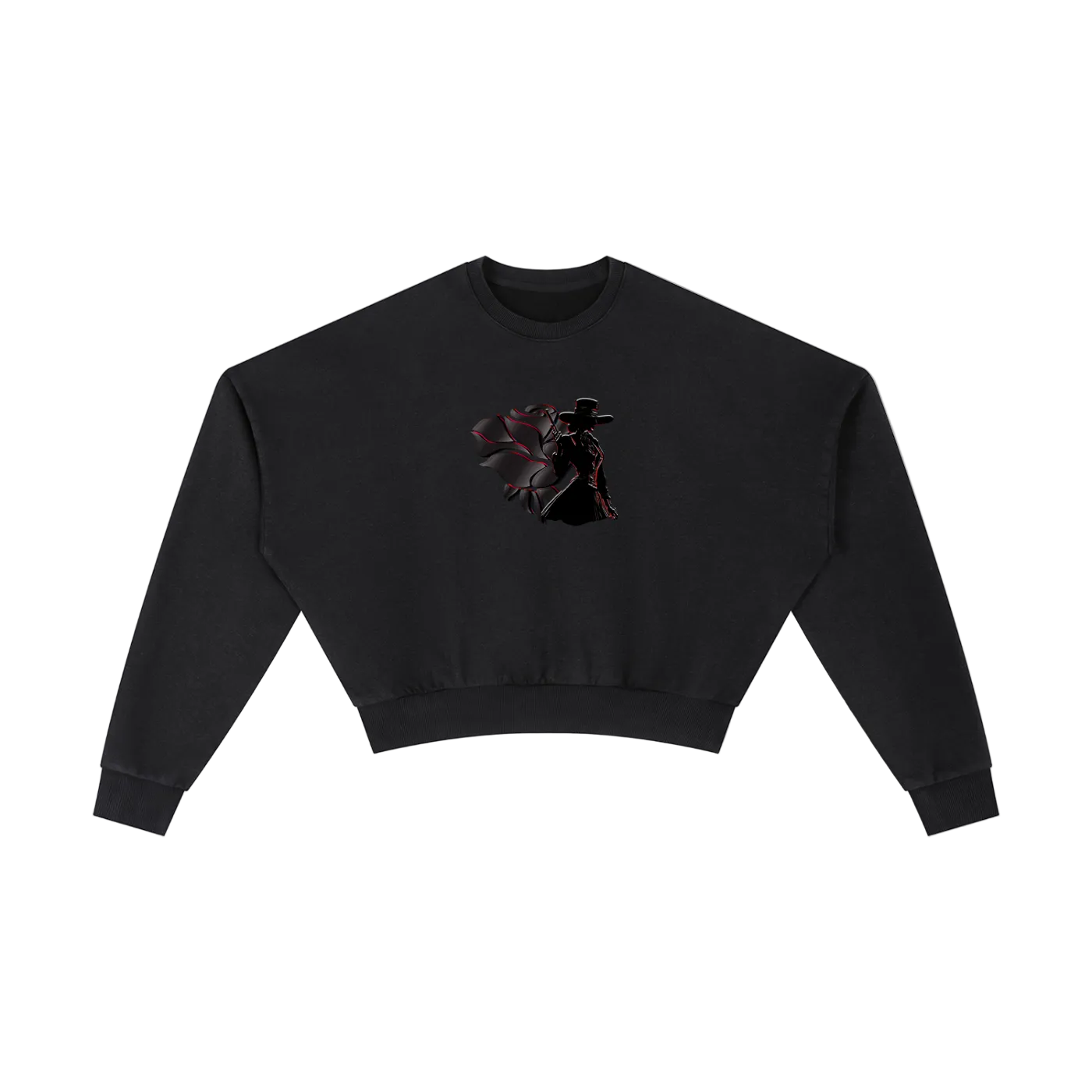 Sonoma Rebel Vintage Washed Cropped Sweatshirt