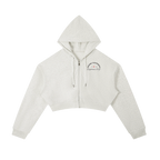 California O.G.  Women's  Cropped Zip-Up Hoodie