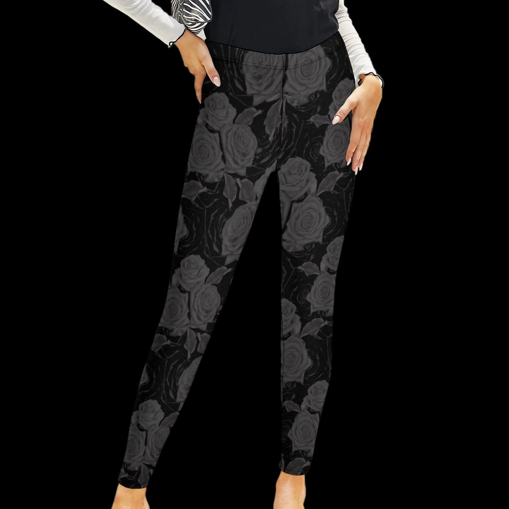 Black Rose Women's High-Waist Legging