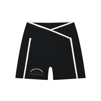 Women’s High Rise Color Block Yoga Shorts