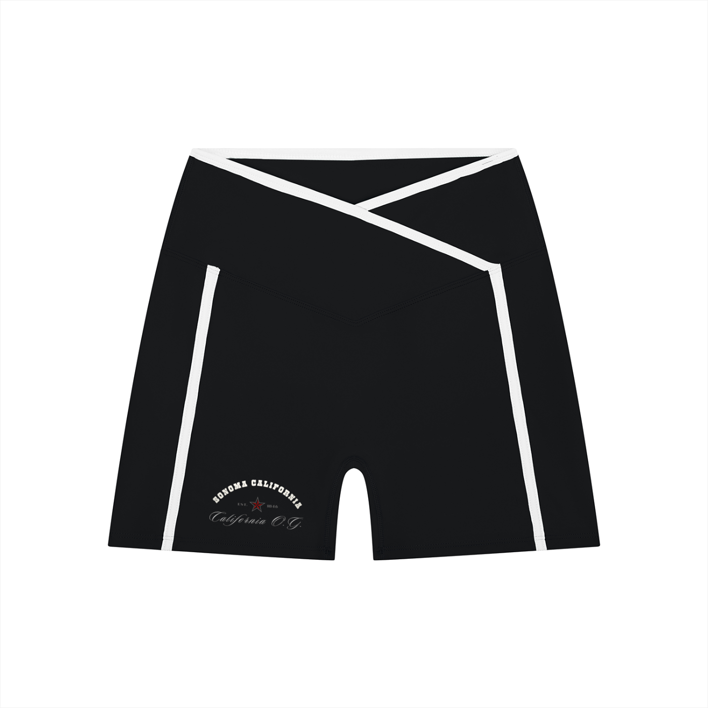 Women’s High Rise Color Block Yoga Shorts
