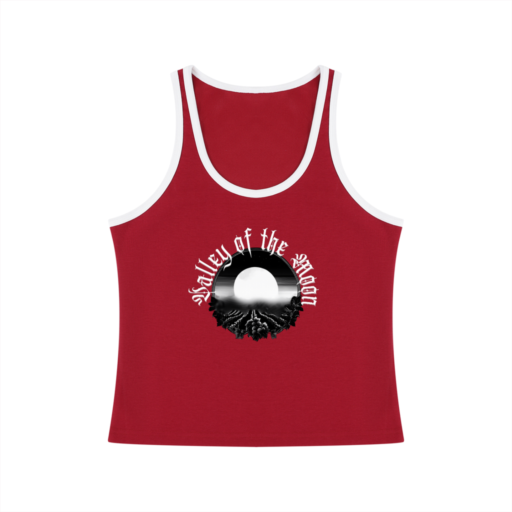 Valley of the Moon Women's Color Block Cropped Tank Top