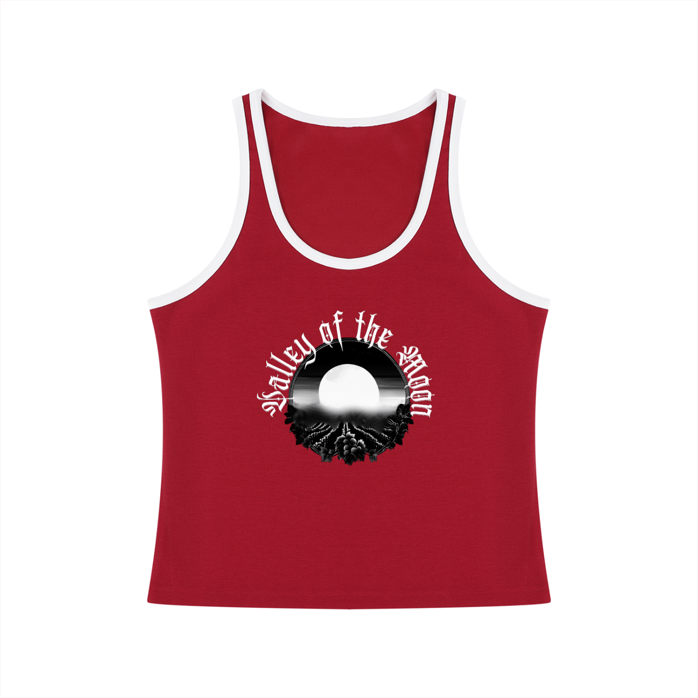 Valley of the Moon Women's Color Block Cropped Tank Top