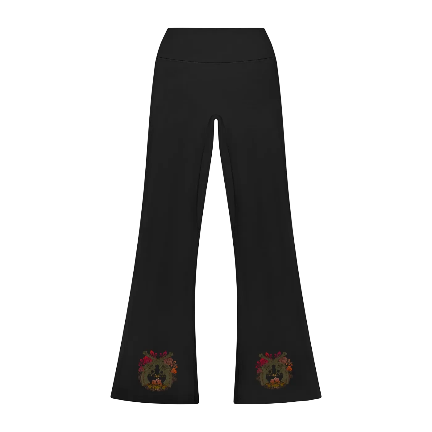 Vintage Outlaw Women’s High Rise Flared Leggings
