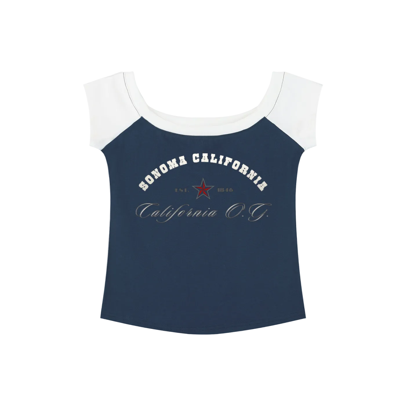 California O.G. Women's Color Block T-Shirt